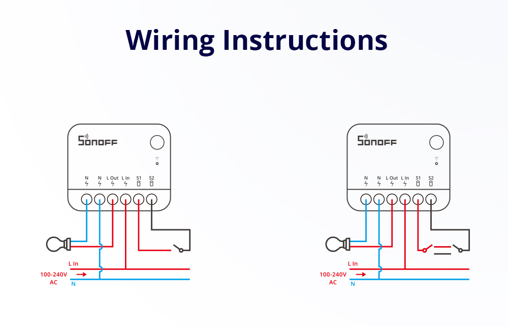 Instrucțiuni conectare Sonoff Mini R4