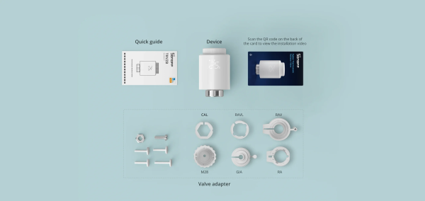 Adaptoare montare Robinet termostatic sonoff compatibil eWelink