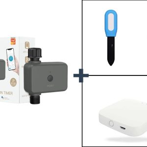 Pachet complet irigare inteligenta din telefon