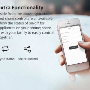 intrerupator smart sonoff t3eu negru