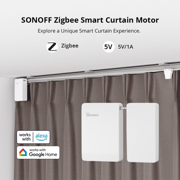 Motor perdele smart Zbcurtain de la Sonoff